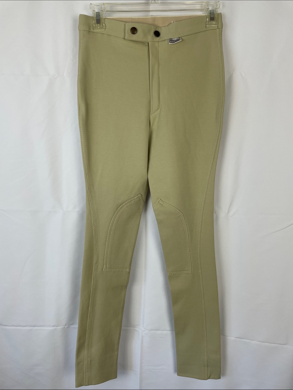 Harrods Khaki/Tan Riding Equestrian Pants/Breeches - Size Large (Kids)